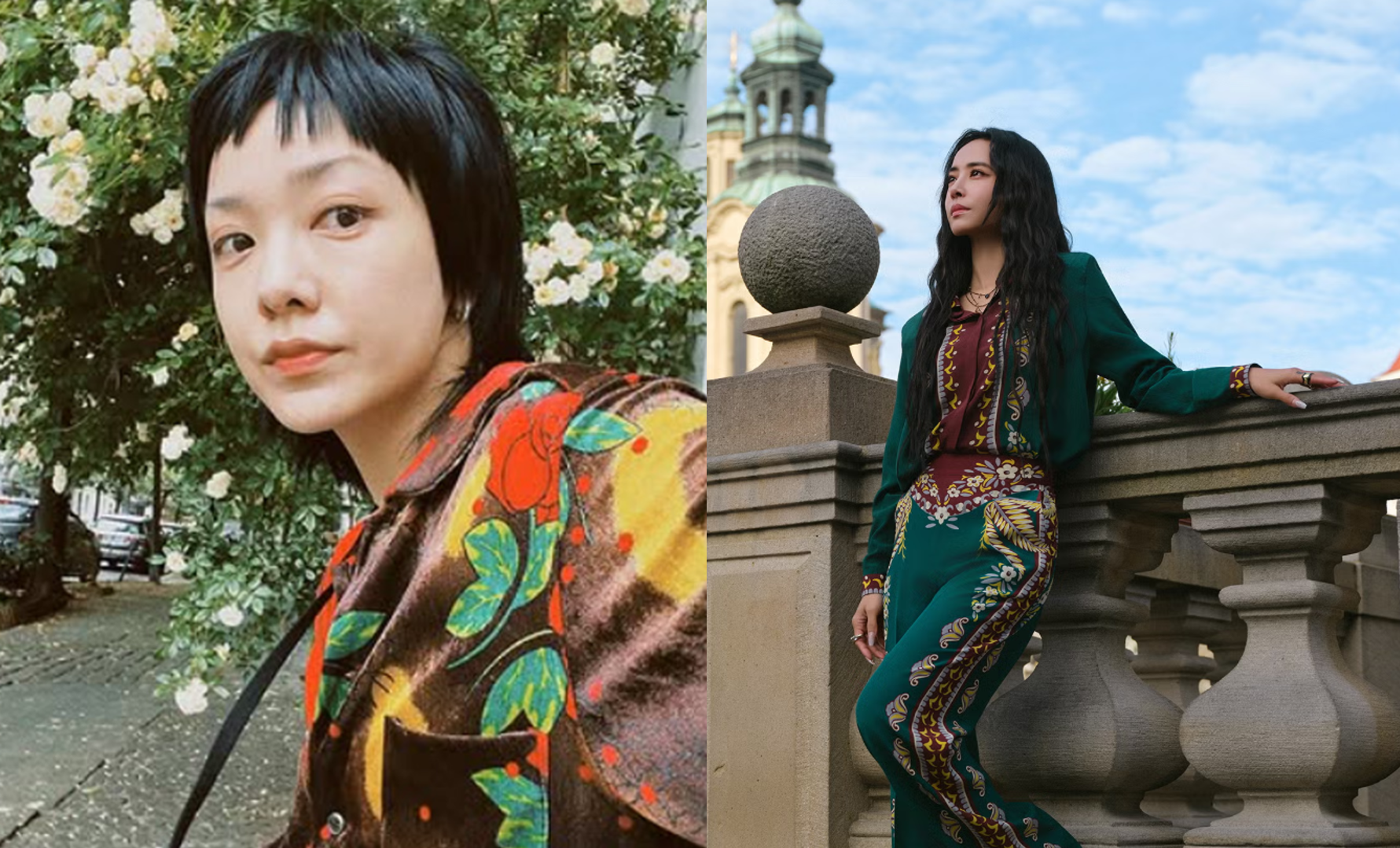 郭采潔、蔡依林突然成為網友的諧音哏對象。（圖／翻攝郭采潔IG、凌時差提供）